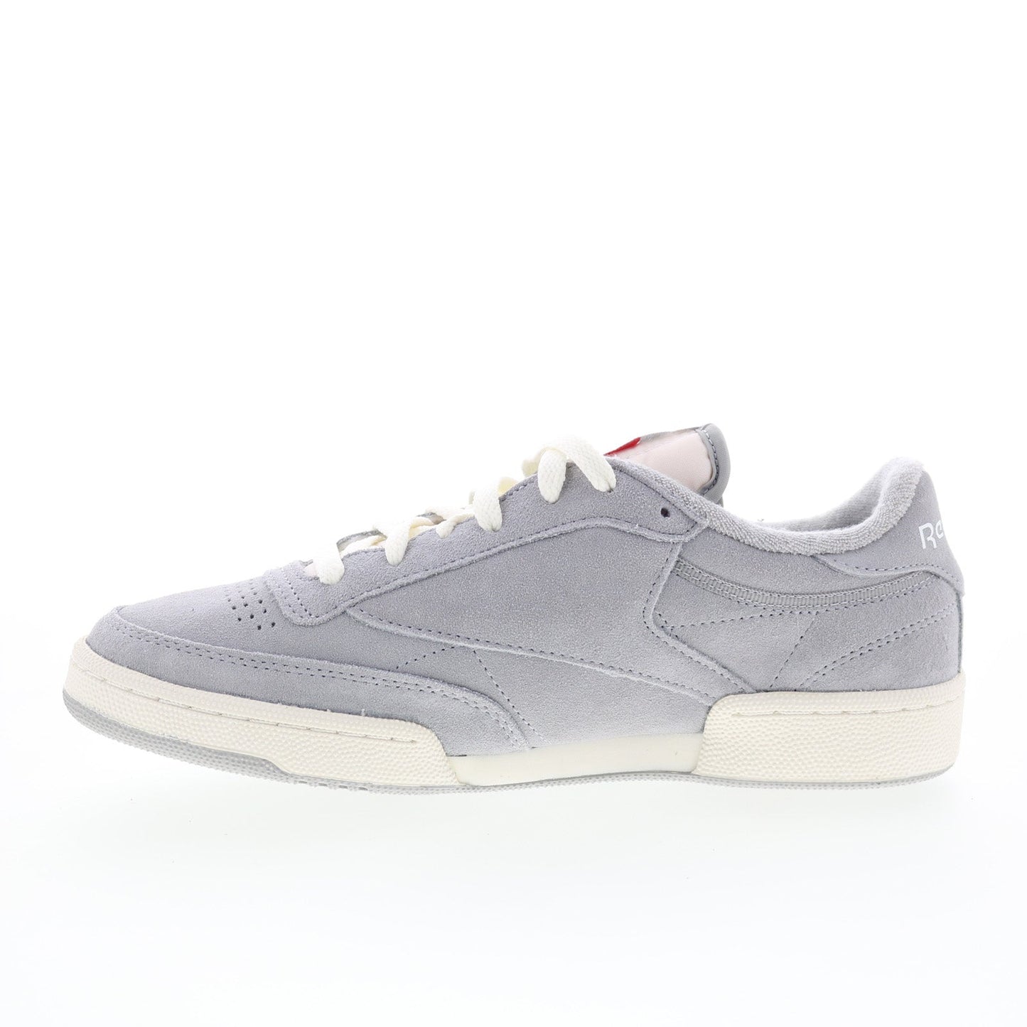 Reebok Club C 85 Vintage Mens Gray Leather Lace Up Lifestyle Sneakers Shoes
