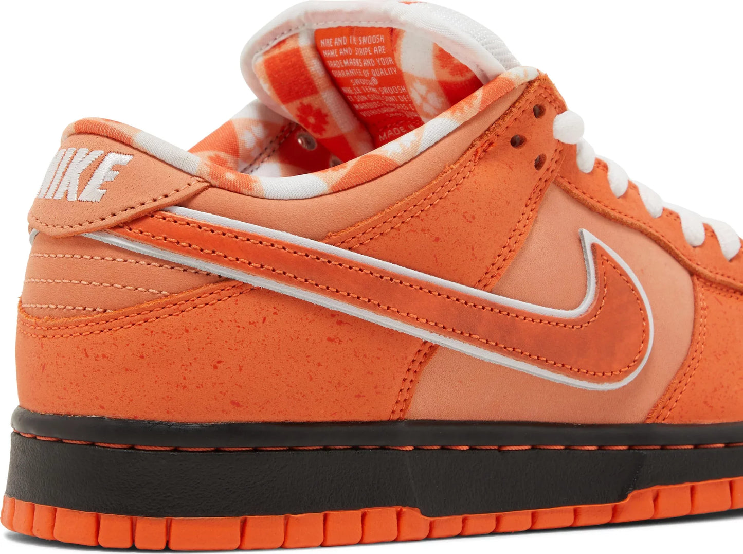 Nike Mens Concepts x Dunk Low SB Sneakers - 'Orange Lobster'