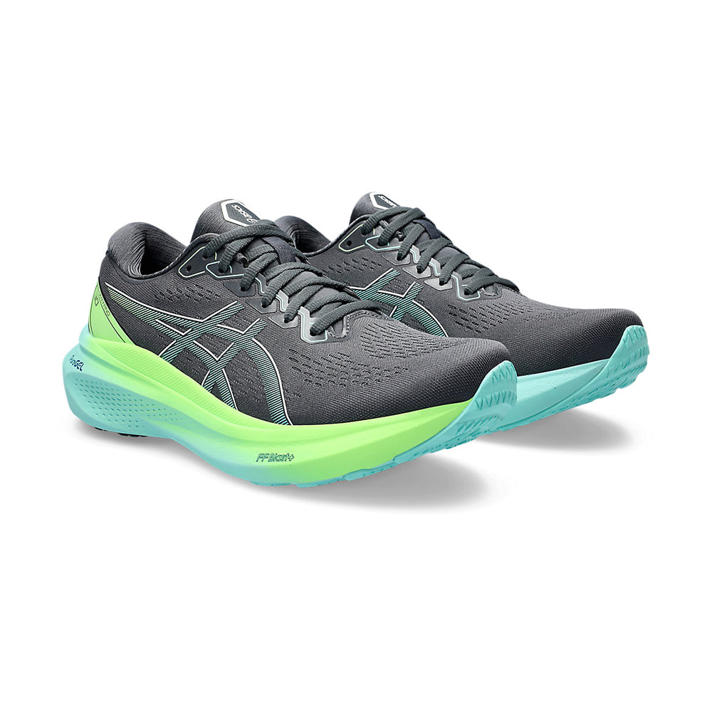 Gel-Kayano 30 (2E) Men's :Carrier Grey I Illuminate Mint