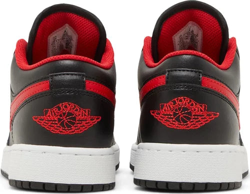 Nike Grade School Womens Air Jordan 1 Low Sneakers - 'White Toe'