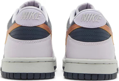 Nike Grade School Womens Dunk Low SE Sneakers - 'Copper Swoosh'