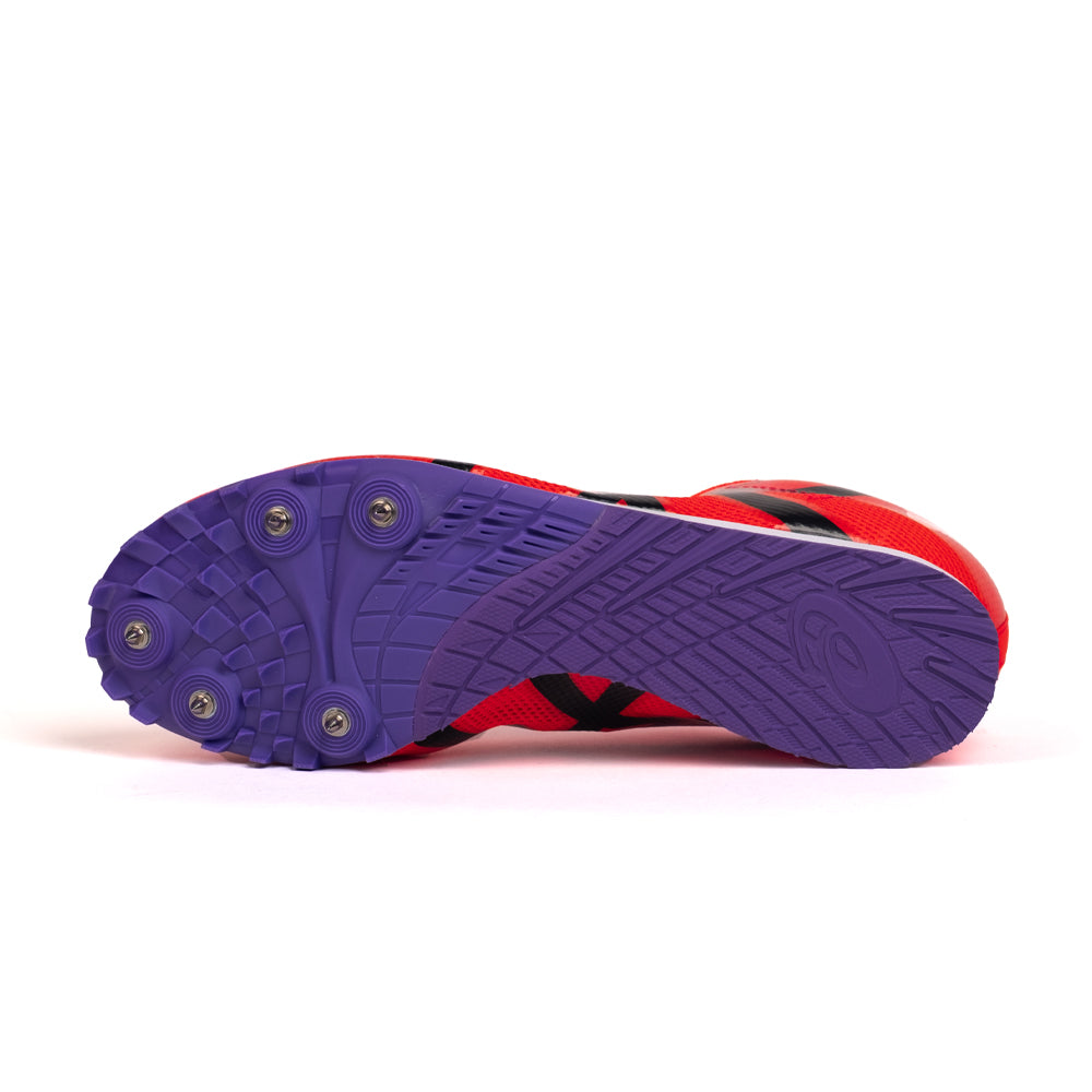 Hyper LD 6 Track & Field All Gender :Flash Red | Black