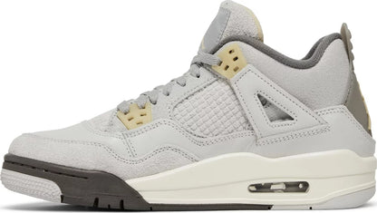Nike Grade School Womens Air Jordan 4 Retro SE Sneakers - 'Craft'