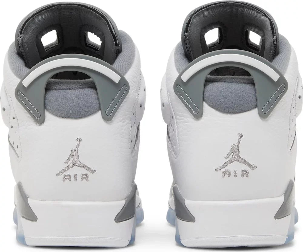 Nike Grade School Womens Air Jordan 6 Retro Sneakers - 'Cool Grey'