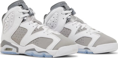 Nike Grade School Womens Air Jordan 6 Retro Sneakers - 'Cool Grey'