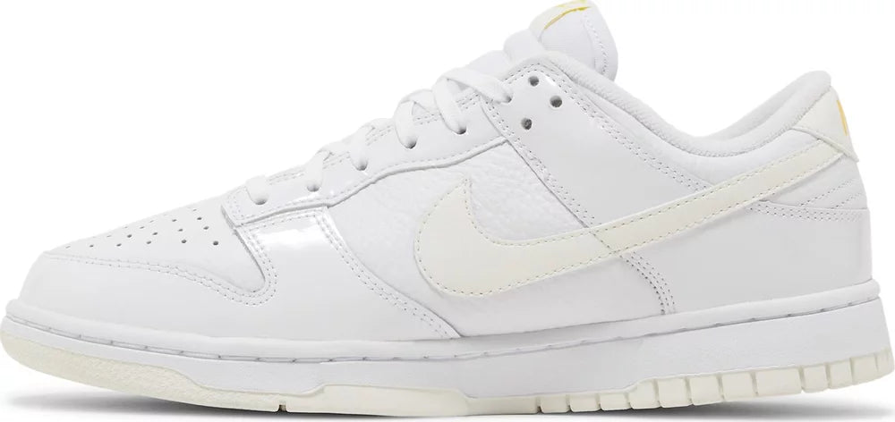 Nike Womens Dunk Low Sneakers - 'Valentine's Day - Yellow Heart'