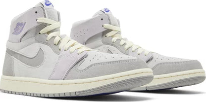 Nike Womens Air Jordan 1 High Zoom Comfort 2 Sneakers - 'Barely Grape'