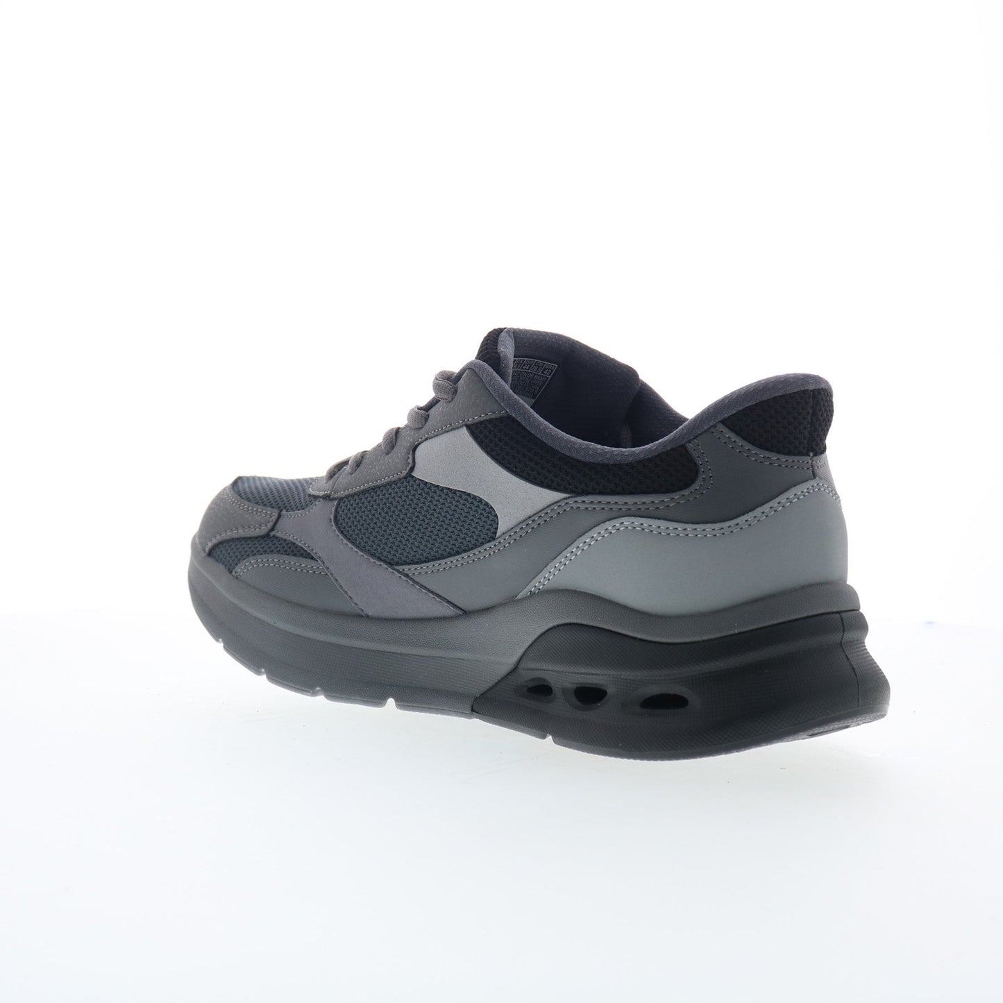 Skechers Bobs Arc Waves 2.0 118342-BKMT Mens Black Lifestyle Sneakers Shoes