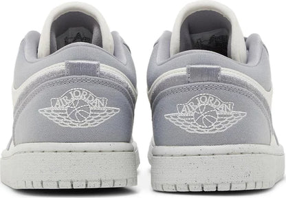 Nike Womens Air Jordan 1 Low SE Sneakers - 'Light Steel Grey'