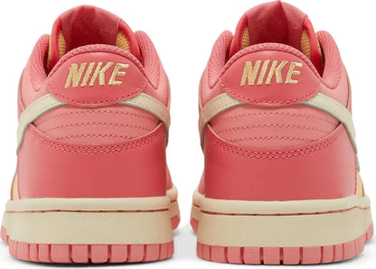 Nike Grade School Womens Dunk Low Sneakers - 'Strawberry Peach'