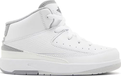 Nike Toddlers Air Jordan 2 Retro Sneakers - 'Cement Grey'