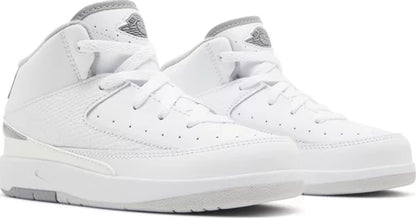 Nike Toddlers Air Jordan 2 Retro Sneakers - 'Cement Grey'