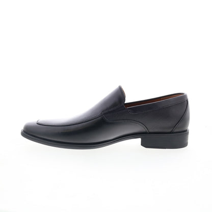 Florsheim Jackson Moc Slip On Mens Black Loafers & Slip Ons Casual Shoes
