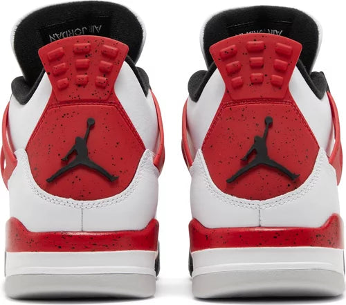 Nike Mens Air Jordan 4 Retro Sneakers - 'Red Cement'