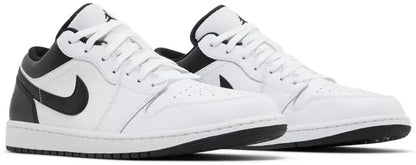 Nike Mens Air Jordan 1 Low 'White Black'