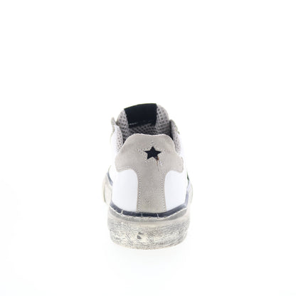 Divine Follie 102 U 12724 Mens White Leather Lace Up Lifestyle Sneakers Shoes