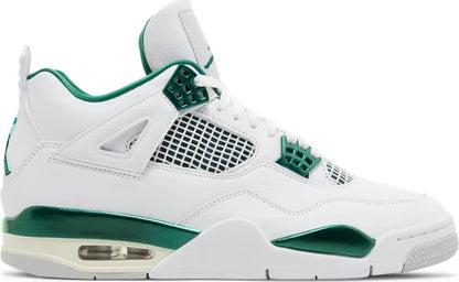 Nike Mens Air Jordan 4 Retro Sneakers - 'Oxidized Green'