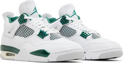 Nike Mens Air Jordan 4 Retro Sneakers - 'Oxidized Green'