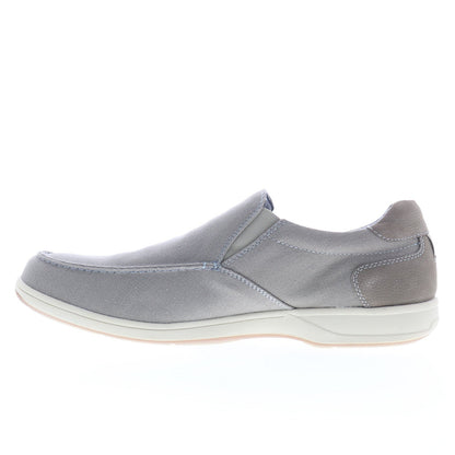 Florsheim Lakeside Slip On Mens Gray Extra Extra Wide 5E Loafers Shoes