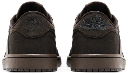 Nike Mens Jordan 1 Retro Low OG SP Travis Scott Velvet Brown