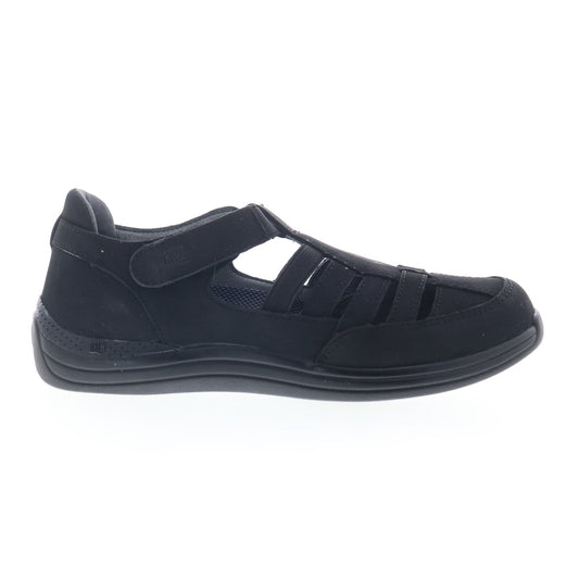 Drew Maryann 14792-15 Womens Black Narrow Nubuck Lifestyle Sneakers Shoes