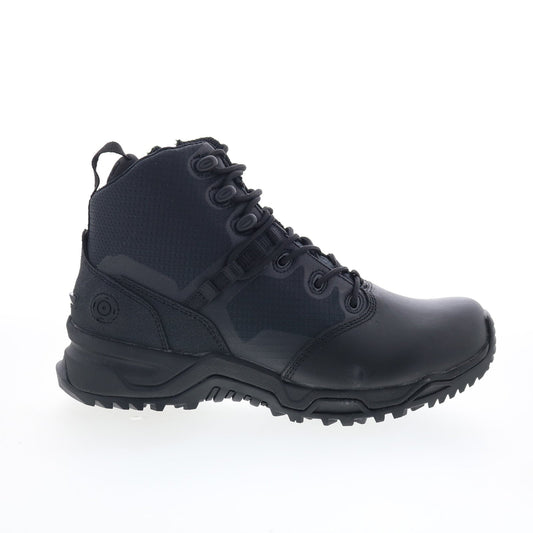 Original Swat Alpha Fury 6" Polishable Toe Side-Zip EN Mens Black Wide Boots