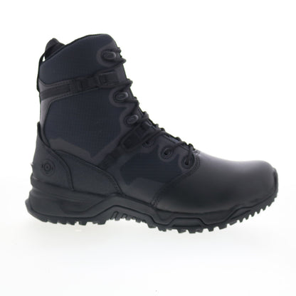 Original Swat Alpha Fury 8" Polishable Toe Side-Zip EN Mens Black Boots