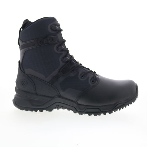 Original Swat Alpha Fury 8" Polishable Toe Side-Zip EN Mens Black Boots