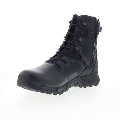 Original Swat Alpha Fury 8" Polishable Toe Side-Zip EN Mens Black Boots