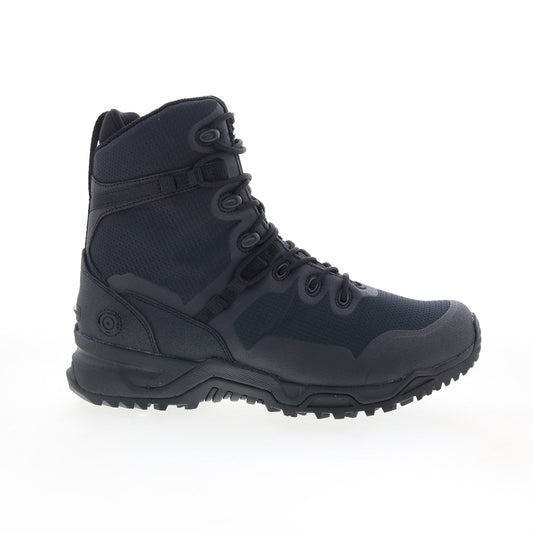 Original Swat Alpha Fury 8" Side-Zip EN 177501 Mens Black Wide Tactical Boots
