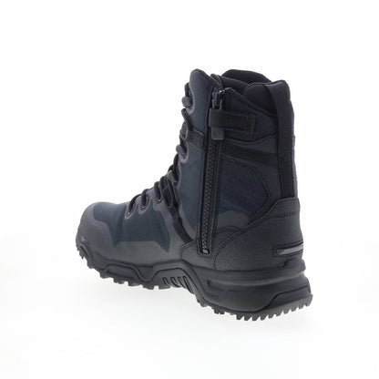 Original Swat Alpha Fury 8" Side-Zip EN 177501 Mens Black Wide Tactical Boots