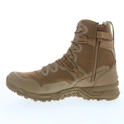 Original Swat Alpha Fury 8" Side-Zip 177503 Mens Brown Tactical Boots