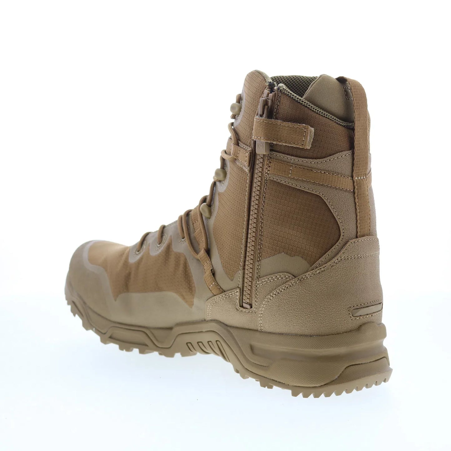 Original Swat Alpha Fury 8" Side-Zip 177503 Mens Brown Wide Tactical Boots