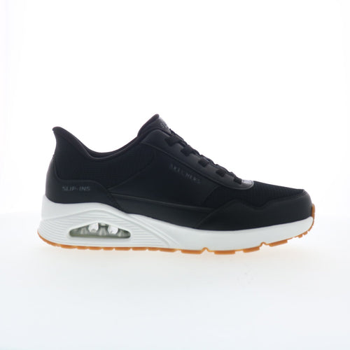 Skechers Slip-Ins: Uno - Banksia Mens Black Lifestyle Sneakers Shoes