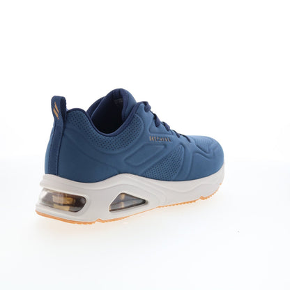 Skechers Tres-Air UNO - Casairal Mens Blue Lifestyle Sneakers Shoes