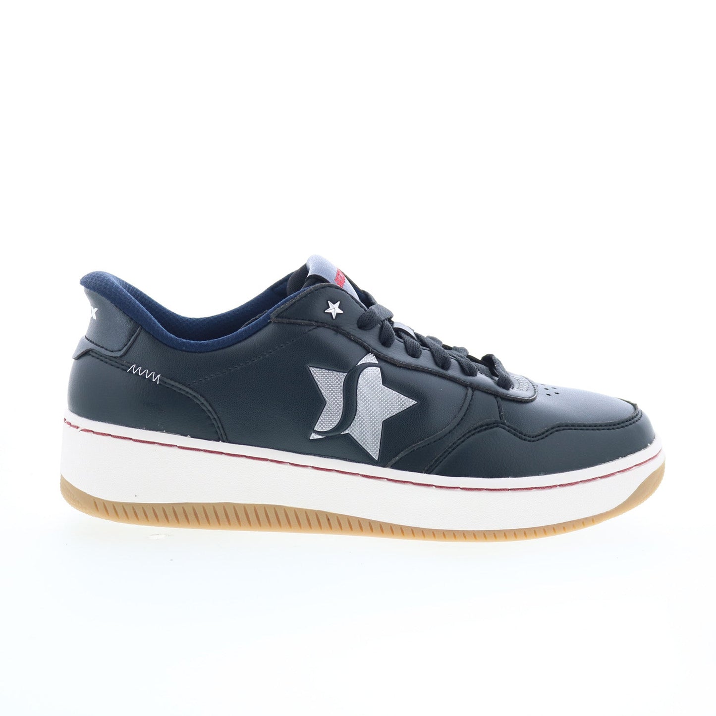 Skechers Slip-Ins Sport Court 2.0 Studded Star Womens Black Sneakers Shoes