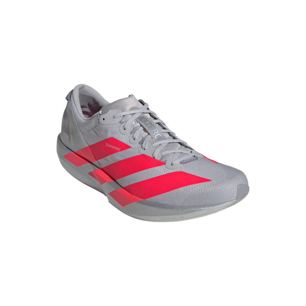 Adizero Adios 9 Men's :Grey I Lucid Red