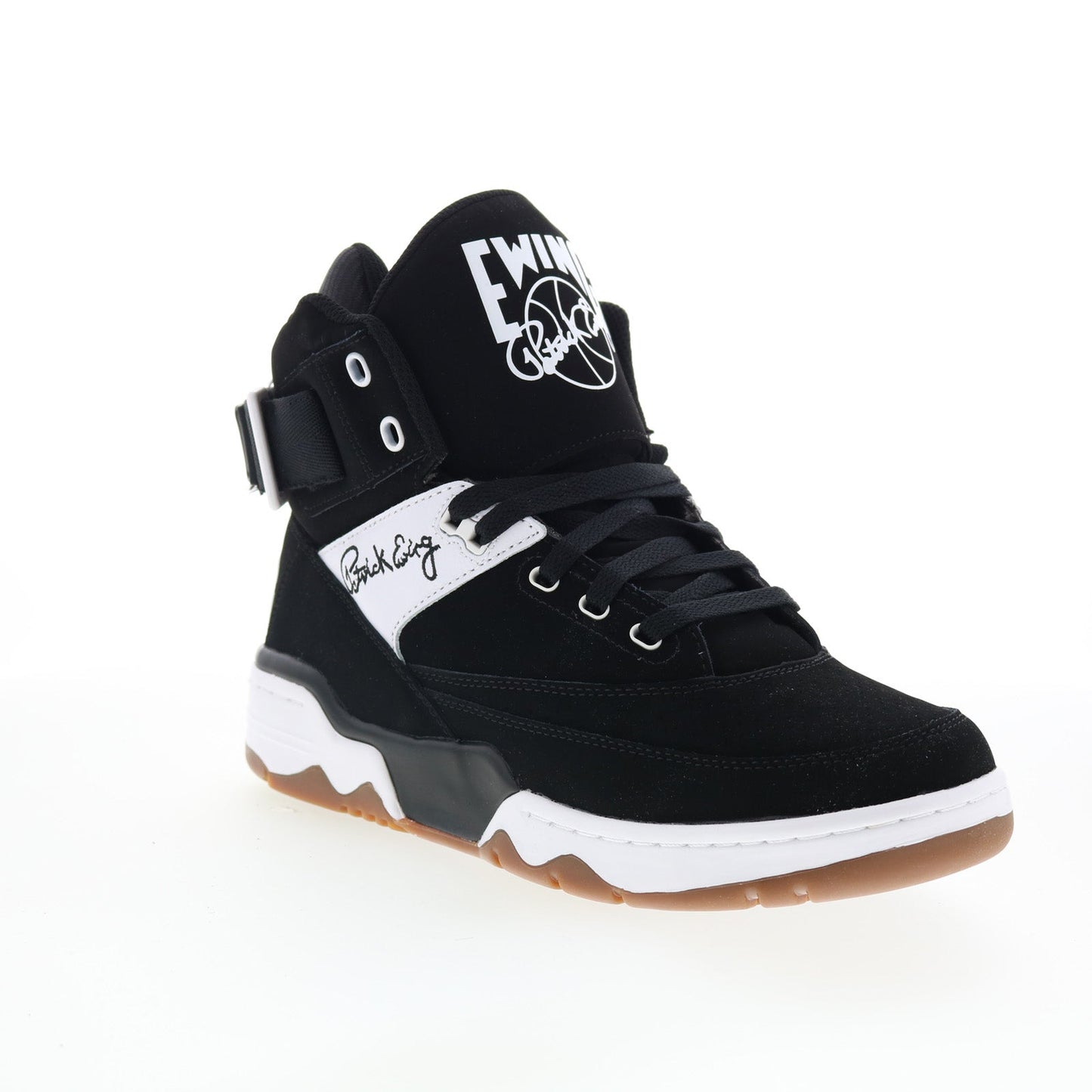 Ewing Athletics 33 HI 1EW90100-018 Mens Black Nubuck Lifestyle Sneakers Shoes