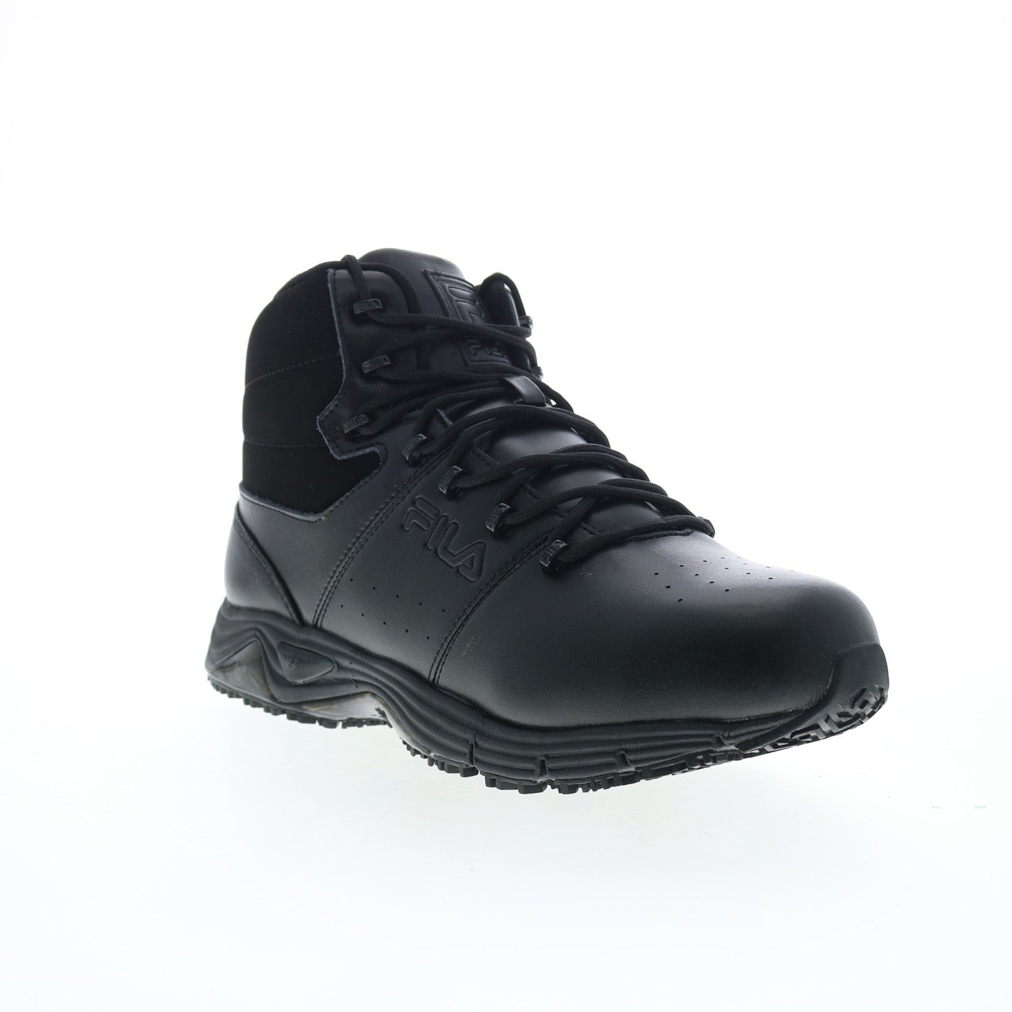 Fila Memory Breach Slip Resistant Steel Toe Mens Black Work & Safety Boots