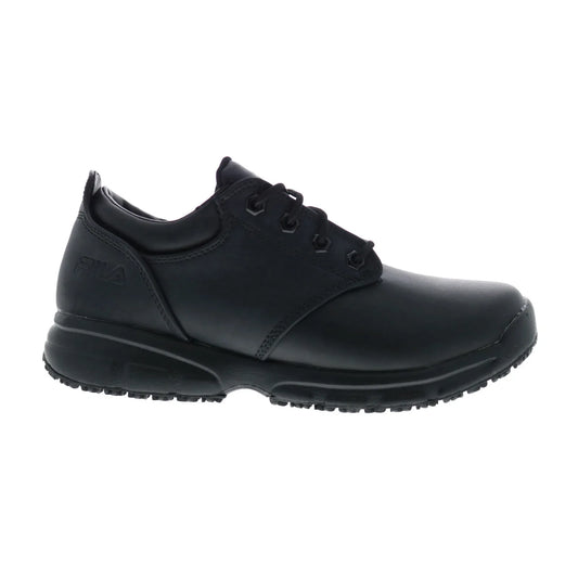Fila Memory Blake Slip Resistant Mens Black Athletic Work & Safety Shoes