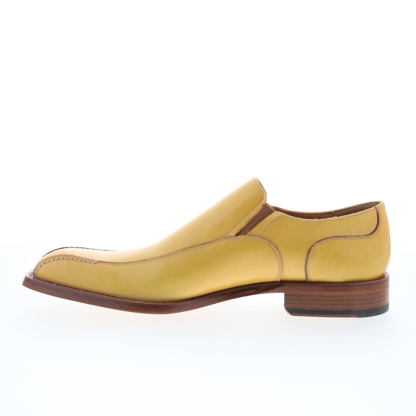 Giano Columbia 2011 Mens Brown Leather Loafers & Slip Ons Casual Shoes