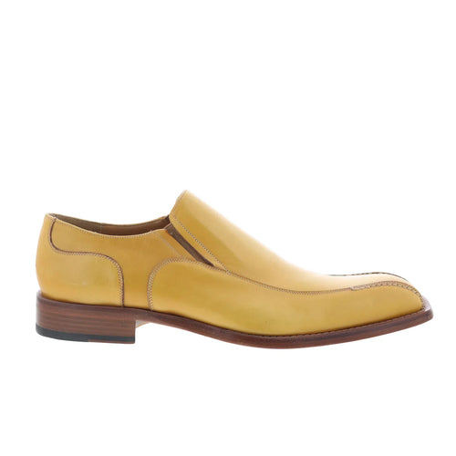Giano Columbia 2011 Mens Brown Leather Loafers & Slip Ons Casual Shoes