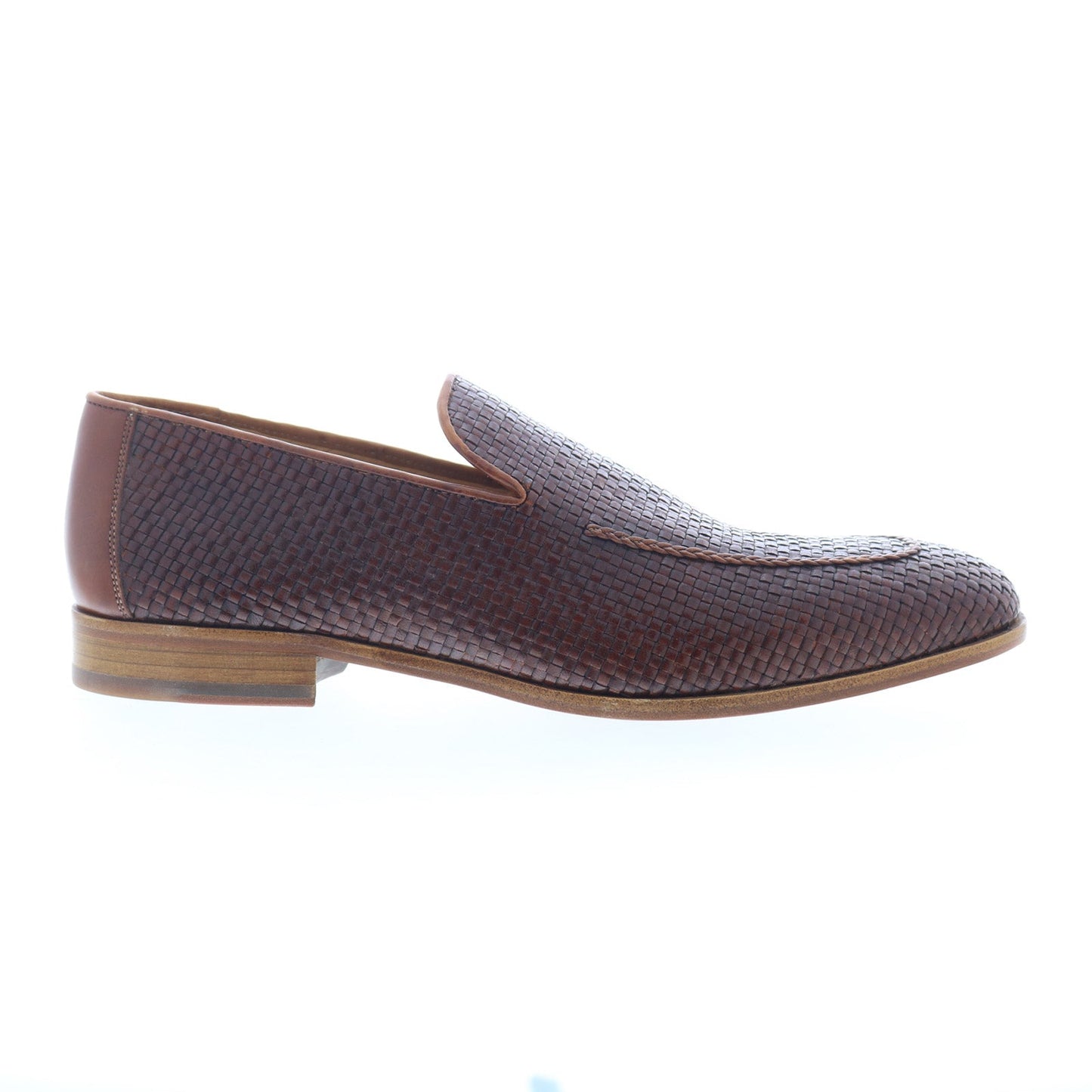 Mezlan Abas Woven Calfskin Loafer 20269 Mens Brown Loafers Casual Shoes