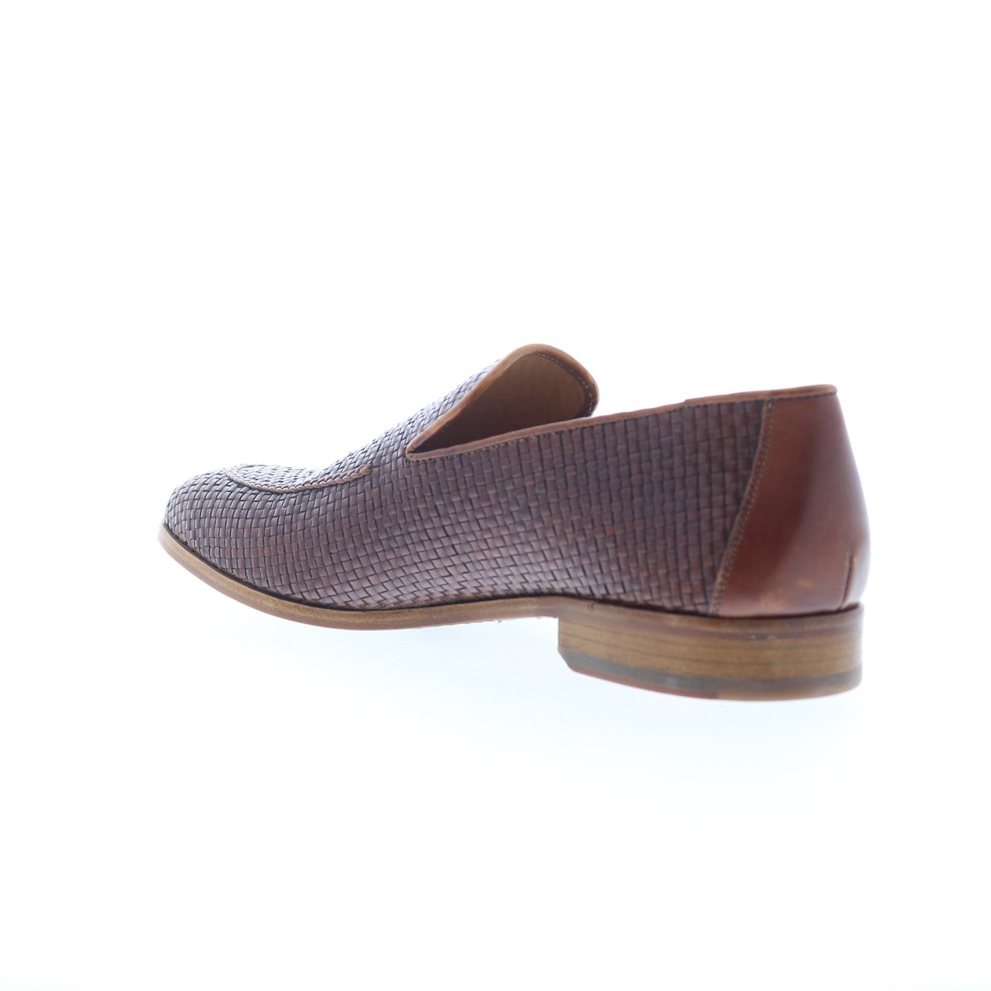 Mezlan Abas Woven Calfskin Loafer 20269 Mens Brown Loafers Casual Shoes