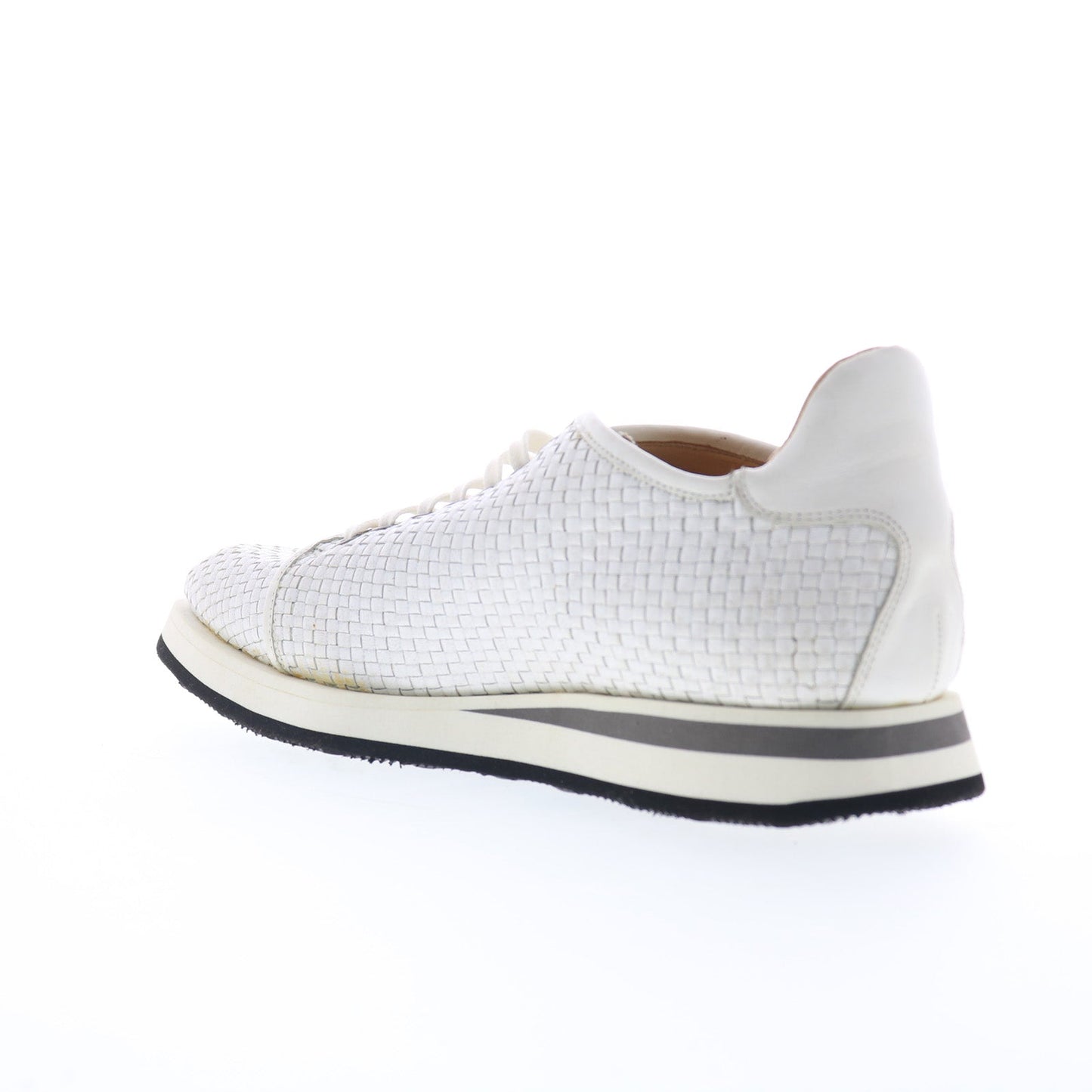 Mezlan Derby CalfSkin Leather Sport 20301 Mens White Lifestyle Sneakers Shoes