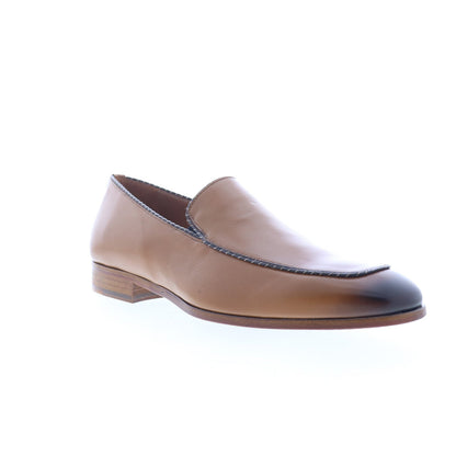 Mezlan Brandt Calfskin Loafer 20576 Mens Brown Loafers & Slip Ons Casual Shoes