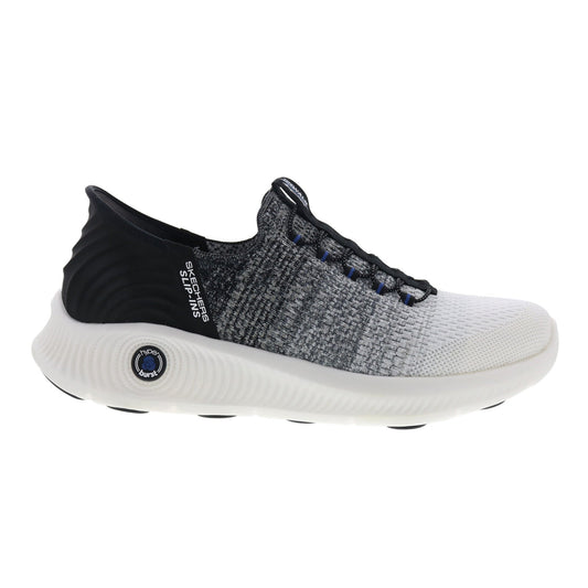 Skechers Go Walk Anywhere 216300-WBK Mens White Lifestyle Sneakers Shoes