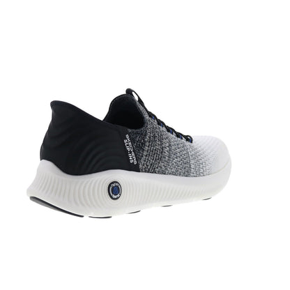 Skechers Go Walk Anywhere 216300-WBK Mens White Lifestyle Sneakers Shoes