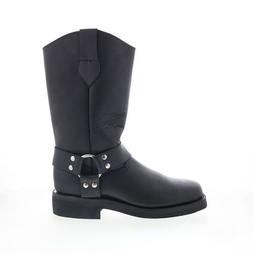 Hitchcock 231 Mens Black Extra Extra Wide 5E Leather Casual Dress Boots
