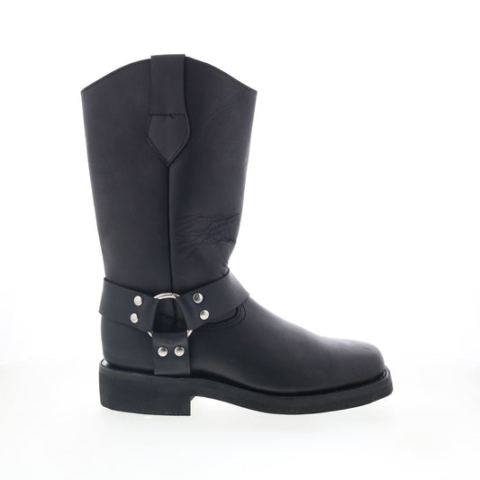 Hitchcock 231 Mens Black Extra Extra Wide 5E Leather Casual Dress Boots